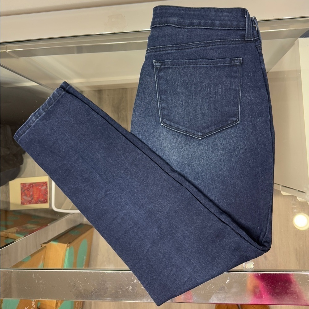 NYDJ Lift Tuck Blue Skinny Women’s Legging Jeans (12P)